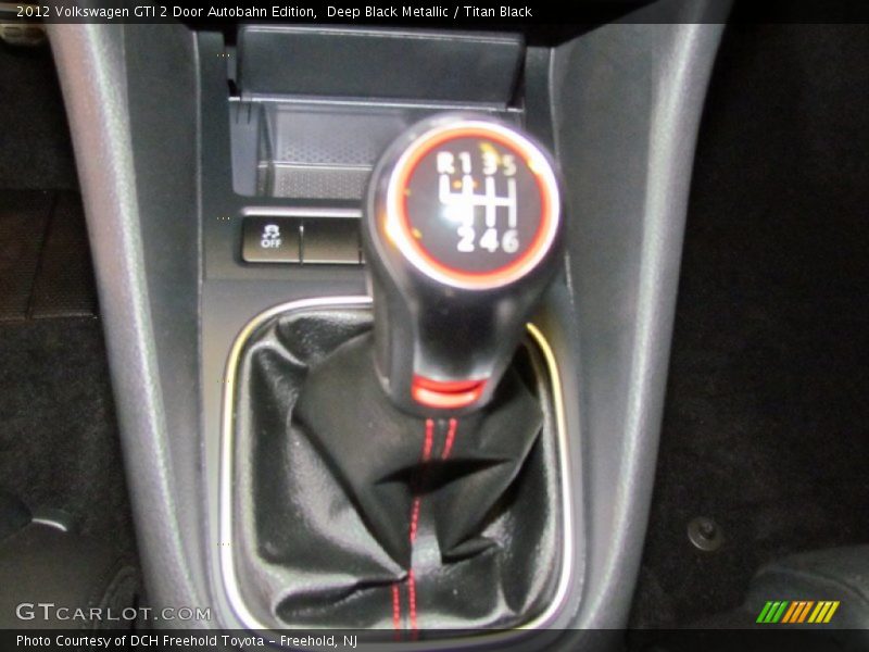 Deep Black Metallic / Titan Black 2012 Volkswagen GTI 2 Door Autobahn Edition