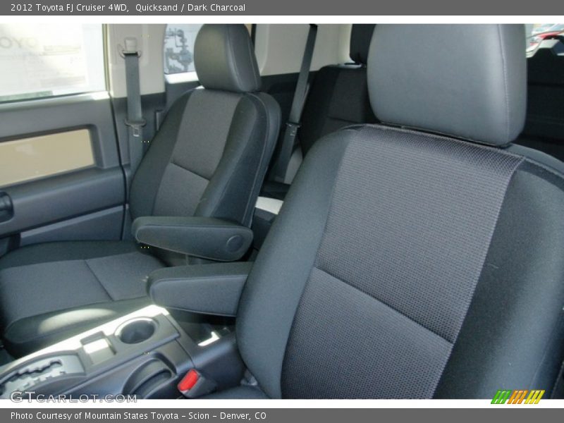 Quicksand / Dark Charcoal 2012 Toyota FJ Cruiser 4WD