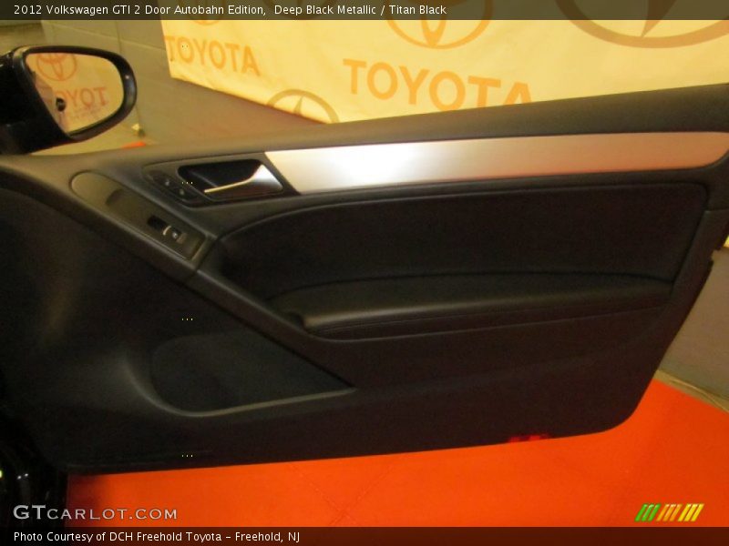 Deep Black Metallic / Titan Black 2012 Volkswagen GTI 2 Door Autobahn Edition
