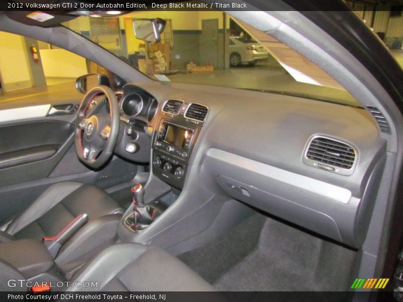 Deep Black Metallic / Titan Black 2012 Volkswagen GTI 2 Door Autobahn Edition