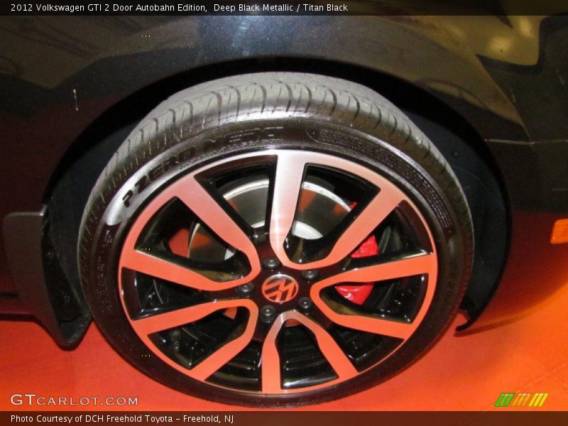 Deep Black Metallic / Titan Black 2012 Volkswagen GTI 2 Door Autobahn Edition