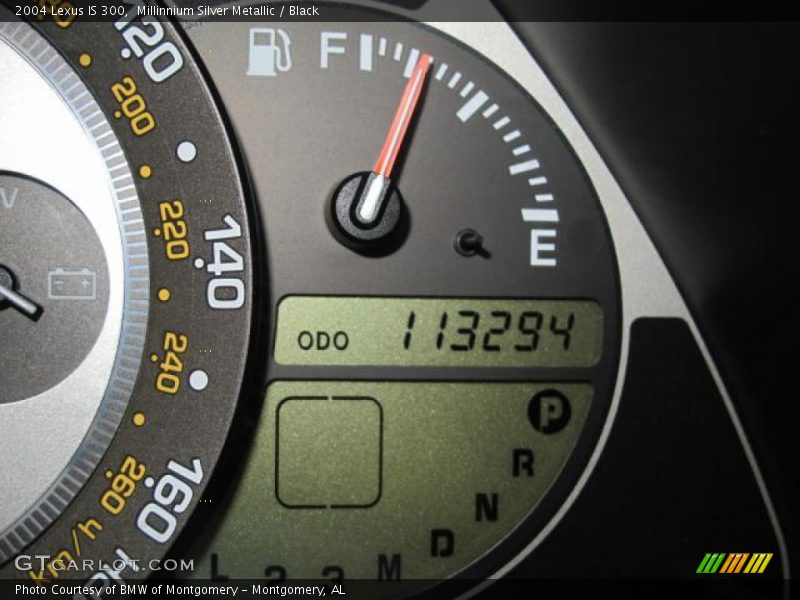 Millinnium Silver Metallic / Black 2004 Lexus IS 300