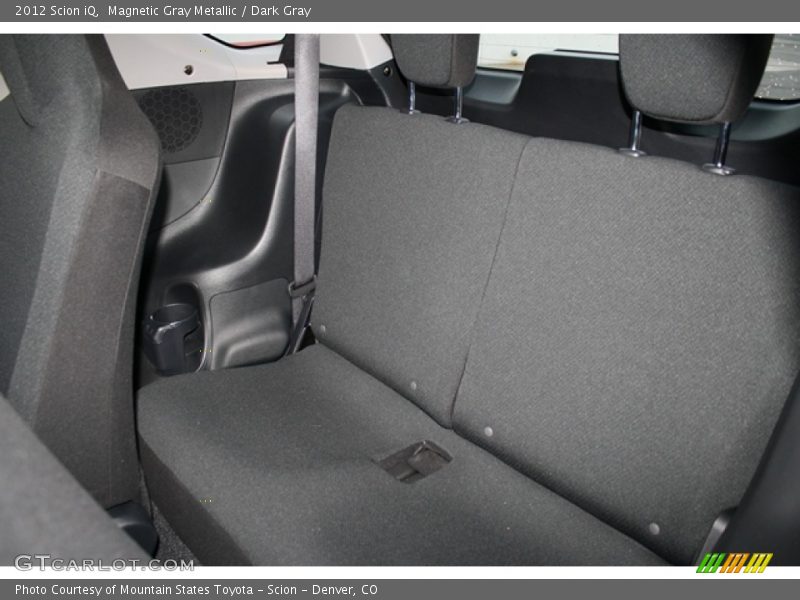Magnetic Gray Metallic / Dark Gray 2012 Scion iQ