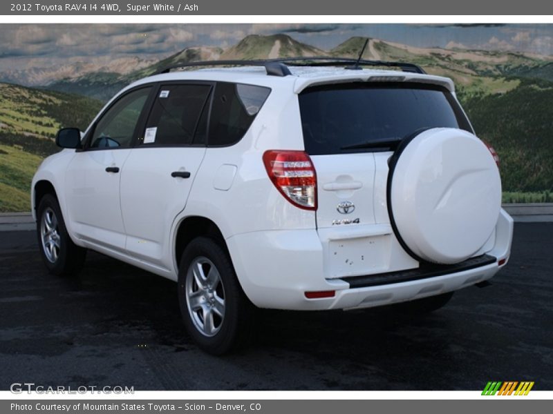 Super White / Ash 2012 Toyota RAV4 I4 4WD