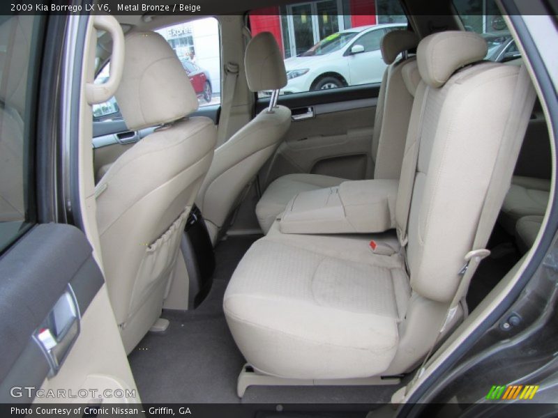 Metal Bronze / Beige 2009 Kia Borrego LX V6