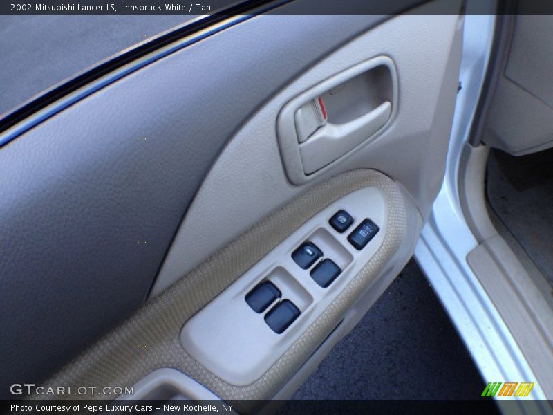 Innsbruck White / Tan 2002 Mitsubishi Lancer LS