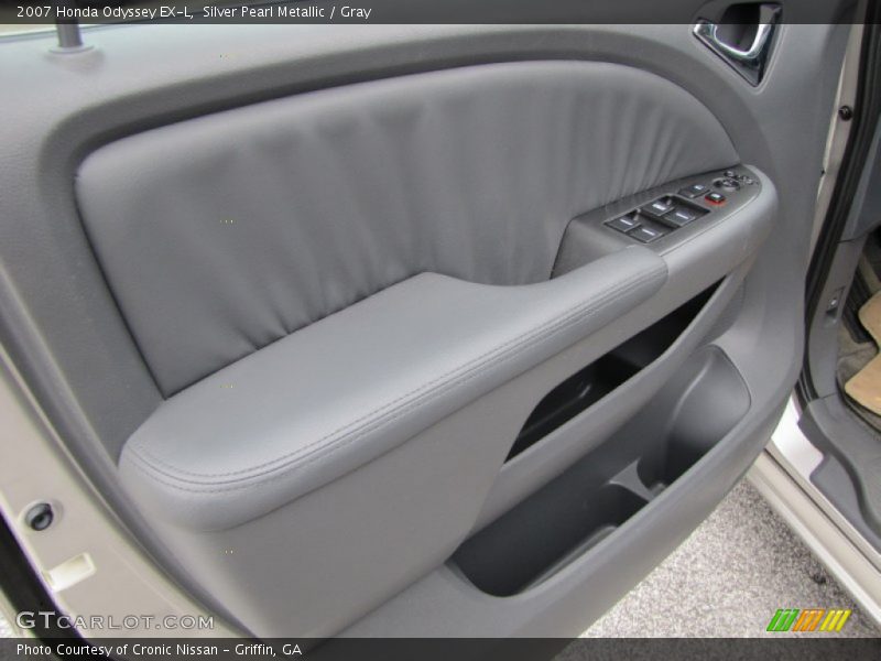 Silver Pearl Metallic / Gray 2007 Honda Odyssey EX-L