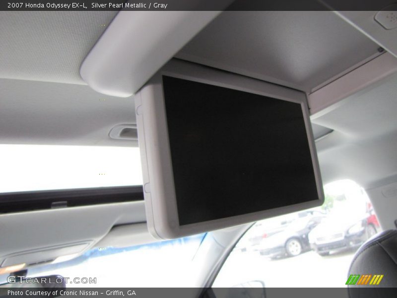Silver Pearl Metallic / Gray 2007 Honda Odyssey EX-L