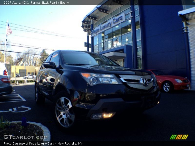 Formal Black Pearl / Ebony 2007 Acura MDX