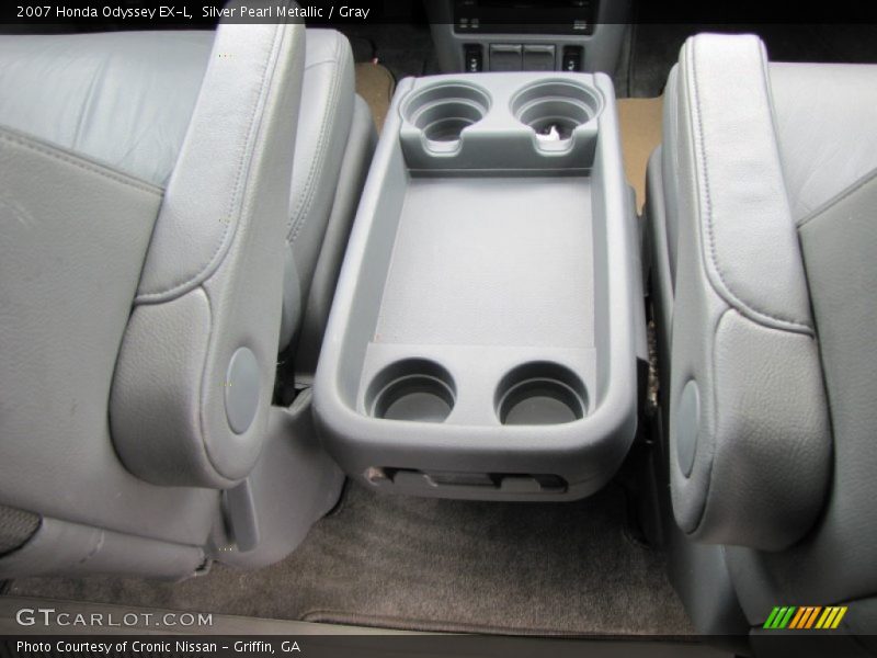 Silver Pearl Metallic / Gray 2007 Honda Odyssey EX-L