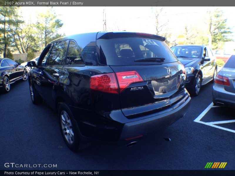 Formal Black Pearl / Ebony 2007 Acura MDX