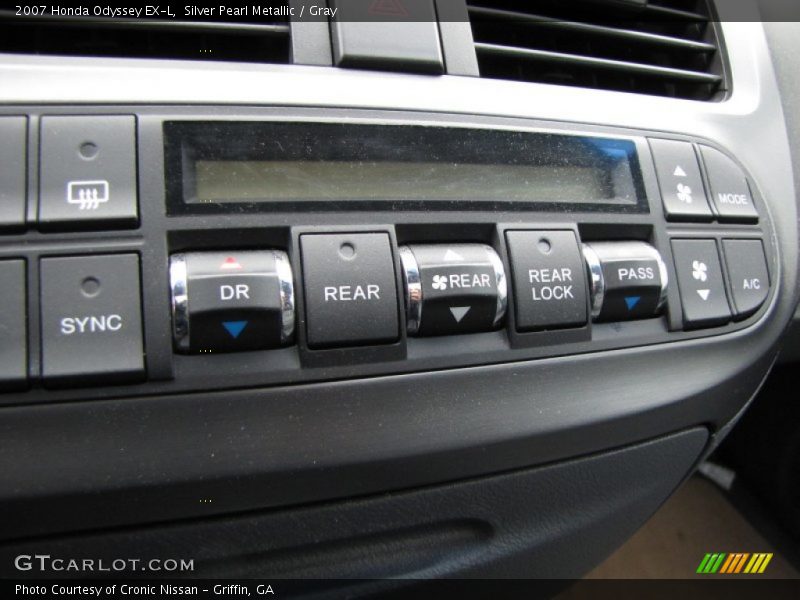 Silver Pearl Metallic / Gray 2007 Honda Odyssey EX-L