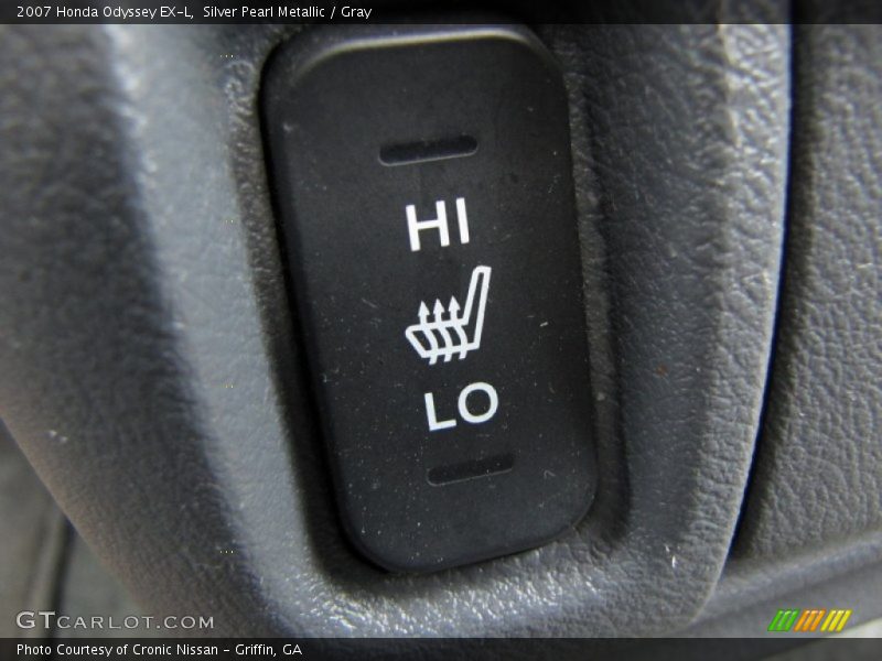 Silver Pearl Metallic / Gray 2007 Honda Odyssey EX-L