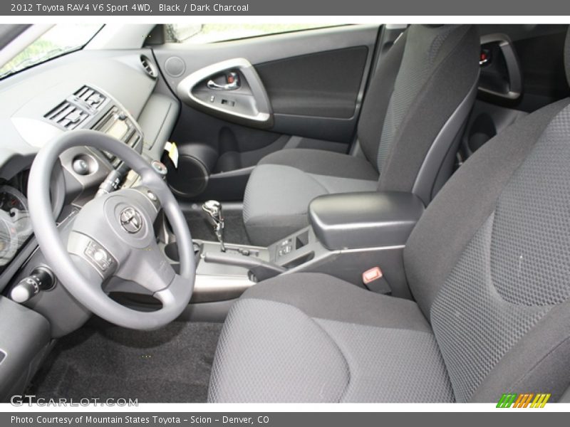 Black / Dark Charcoal 2012 Toyota RAV4 V6 Sport 4WD