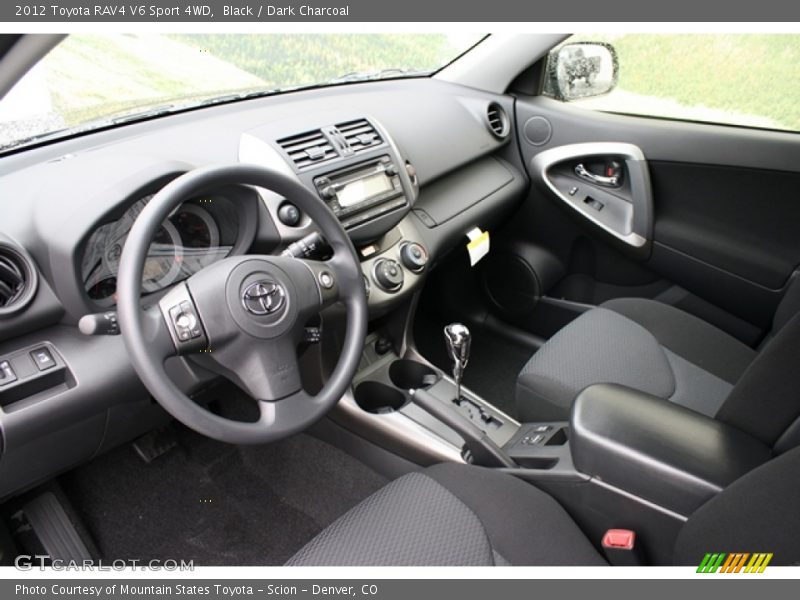 Black / Dark Charcoal 2012 Toyota RAV4 V6 Sport 4WD
