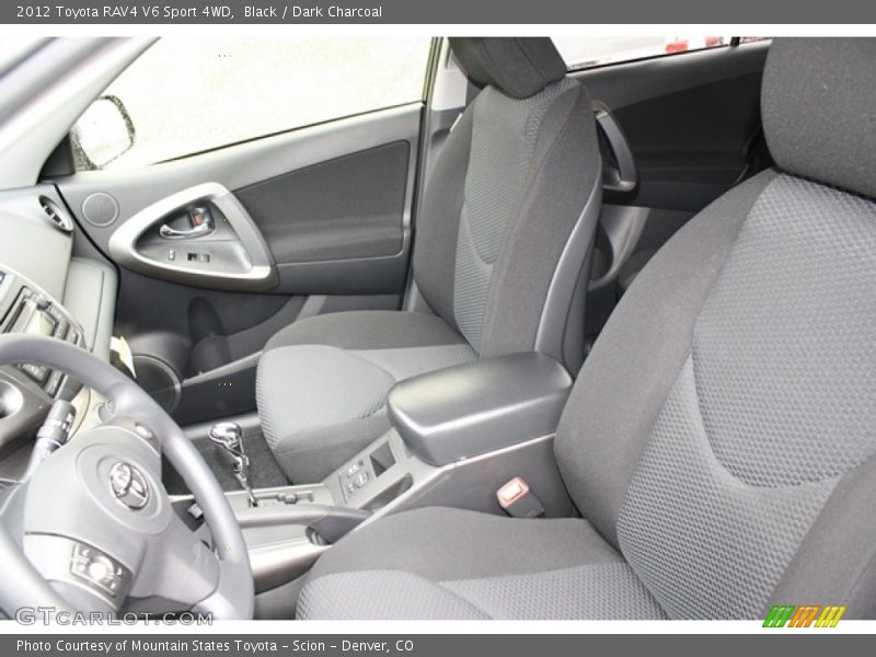 Black / Dark Charcoal 2012 Toyota RAV4 V6 Sport 4WD