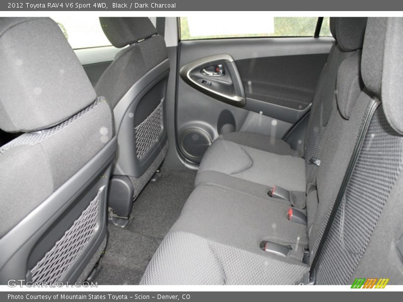 Black / Dark Charcoal 2012 Toyota RAV4 V6 Sport 4WD