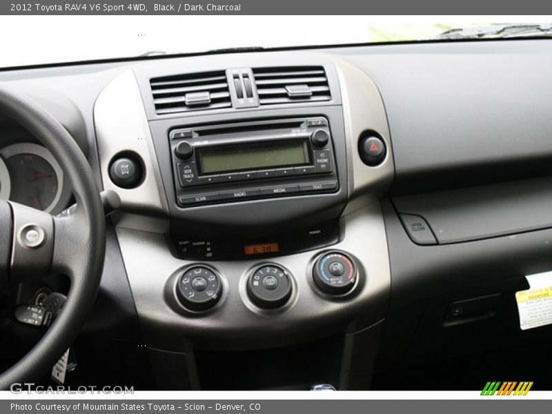 Black / Dark Charcoal 2012 Toyota RAV4 V6 Sport 4WD