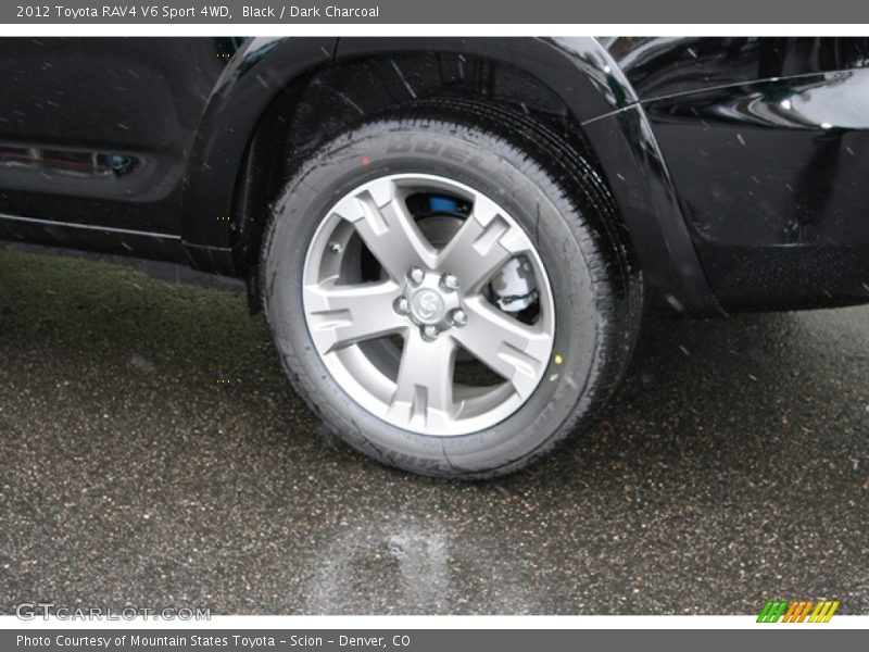 Black / Dark Charcoal 2012 Toyota RAV4 V6 Sport 4WD