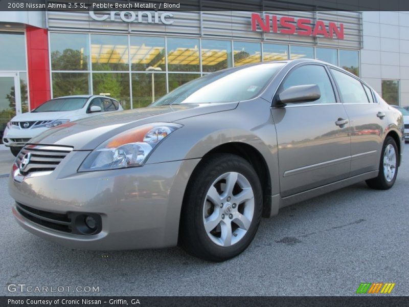Pebble Beach Metallic / Blond 2008 Nissan Altima 2.5 SL