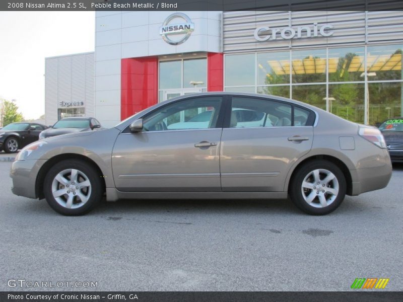 Pebble Beach Metallic / Blond 2008 Nissan Altima 2.5 SL