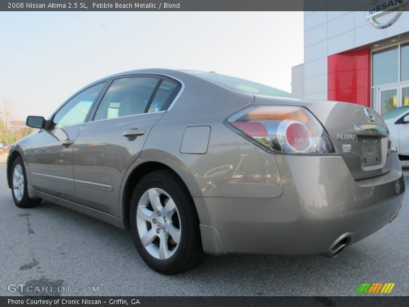 Pebble Beach Metallic / Blond 2008 Nissan Altima 2.5 SL