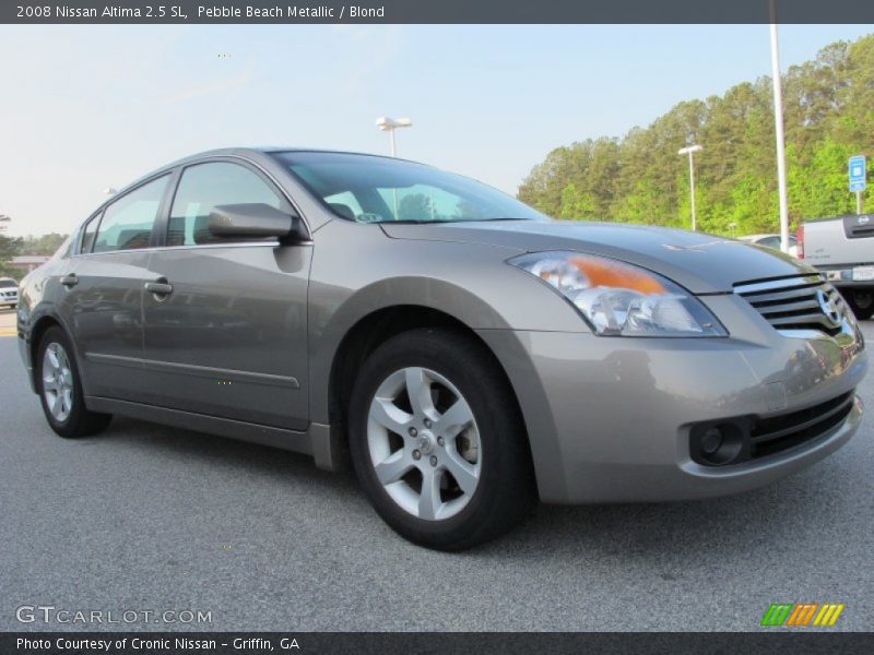Pebble Beach Metallic / Blond 2008 Nissan Altima 2.5 SL