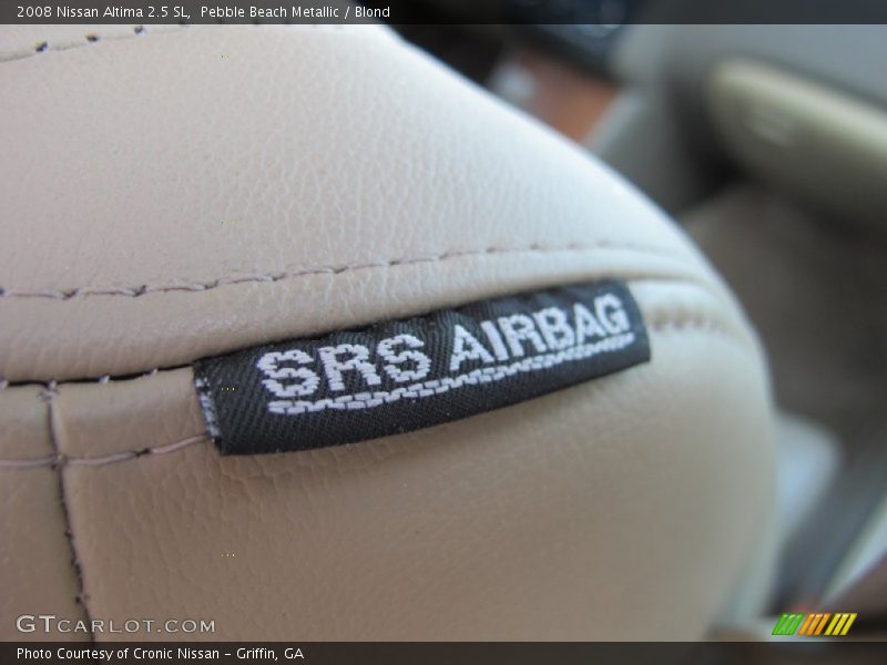 Pebble Beach Metallic / Blond 2008 Nissan Altima 2.5 SL