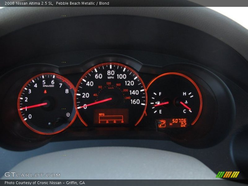 Pebble Beach Metallic / Blond 2008 Nissan Altima 2.5 SL