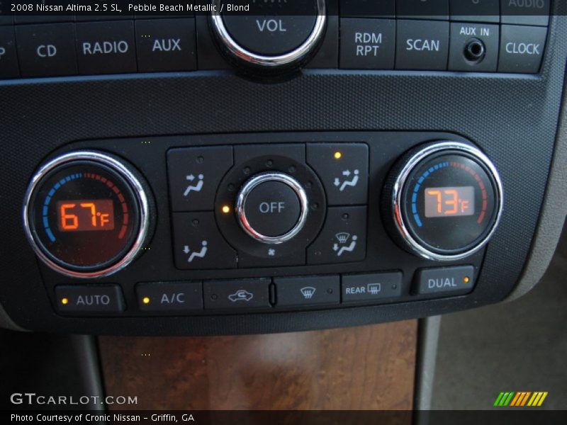 Pebble Beach Metallic / Blond 2008 Nissan Altima 2.5 SL