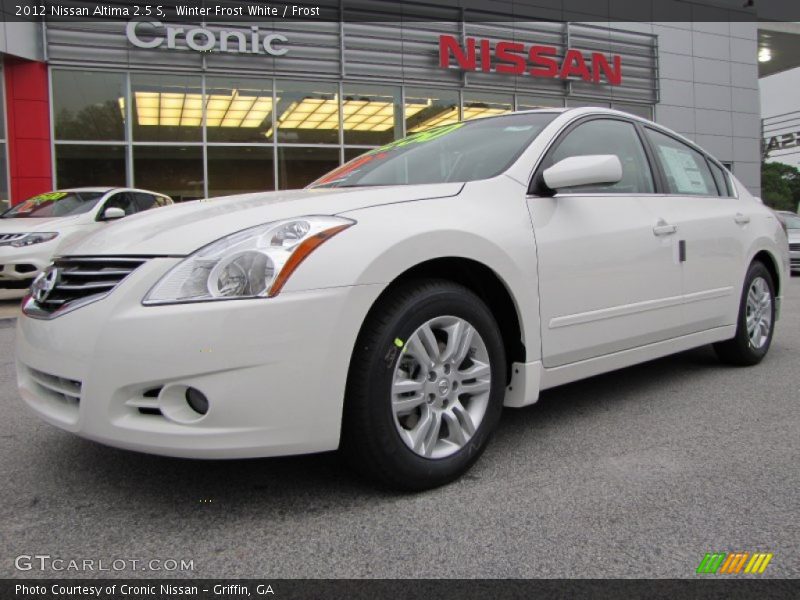 Winter Frost White / Frost 2012 Nissan Altima 2.5 S