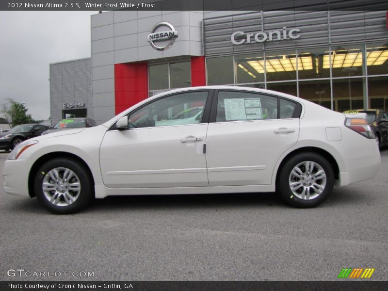 Winter Frost White / Frost 2012 Nissan Altima 2.5 S