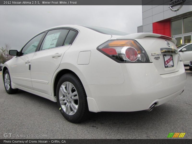 Winter Frost White / Frost 2012 Nissan Altima 2.5 S