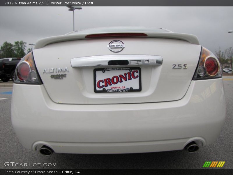 Winter Frost White / Frost 2012 Nissan Altima 2.5 S