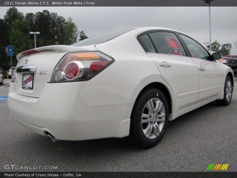 Winter Frost White / Frost 2012 Nissan Altima 2.5 S
