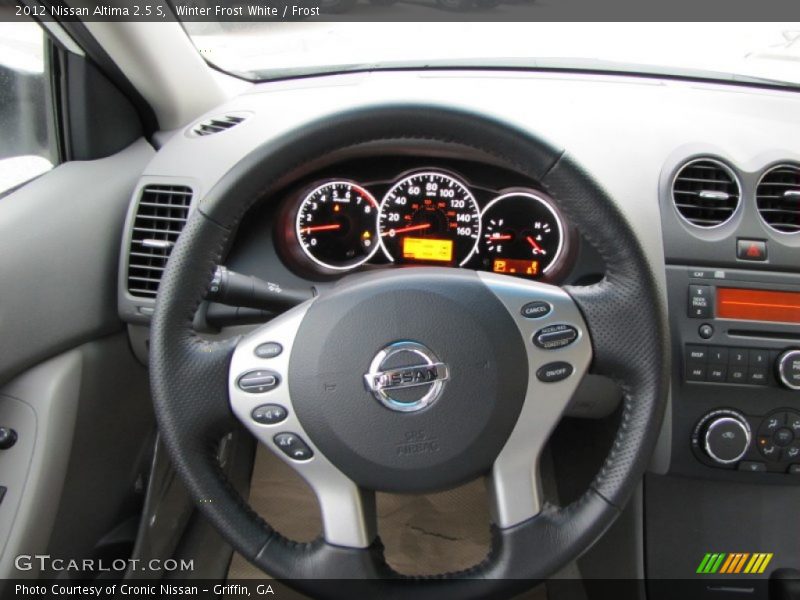 Winter Frost White / Frost 2012 Nissan Altima 2.5 S