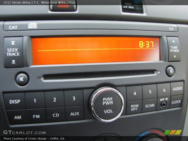 Winter Frost White / Frost 2012 Nissan Altima 2.5 S