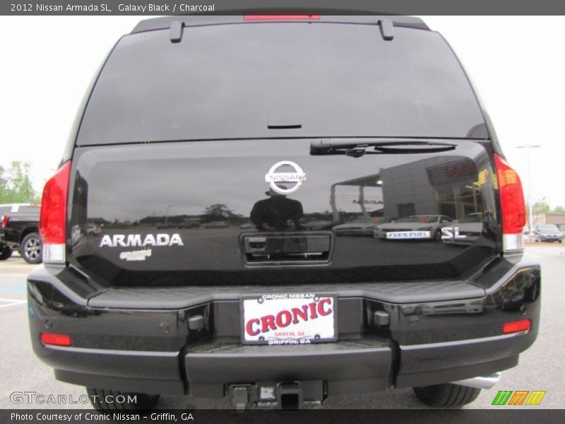 Galaxy Black / Charcoal 2012 Nissan Armada SL