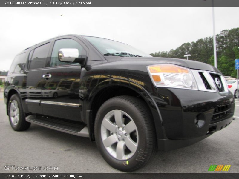 Galaxy Black / Charcoal 2012 Nissan Armada SL