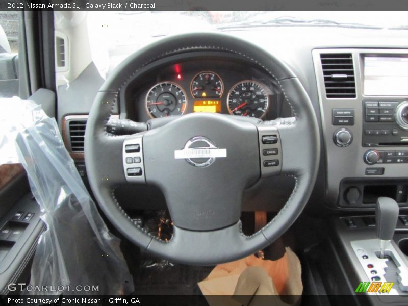 Galaxy Black / Charcoal 2012 Nissan Armada SL