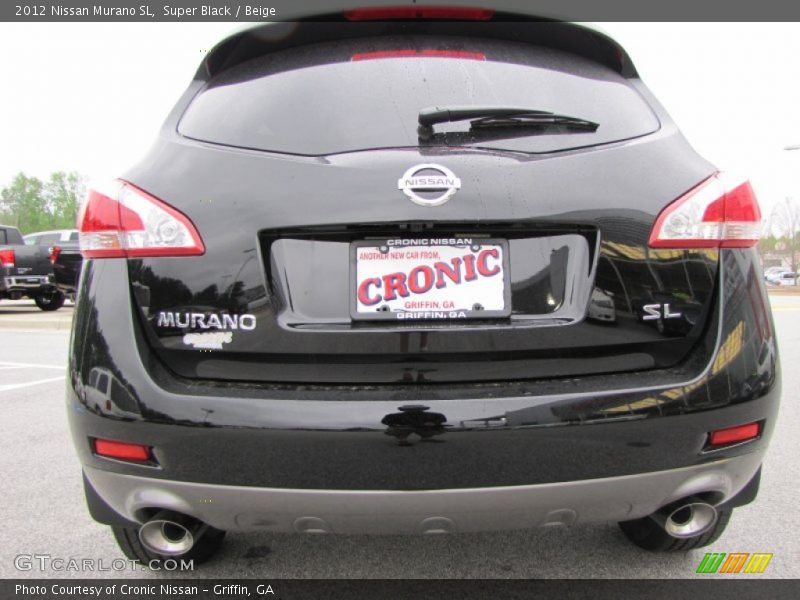 Super Black / Beige 2012 Nissan Murano SL