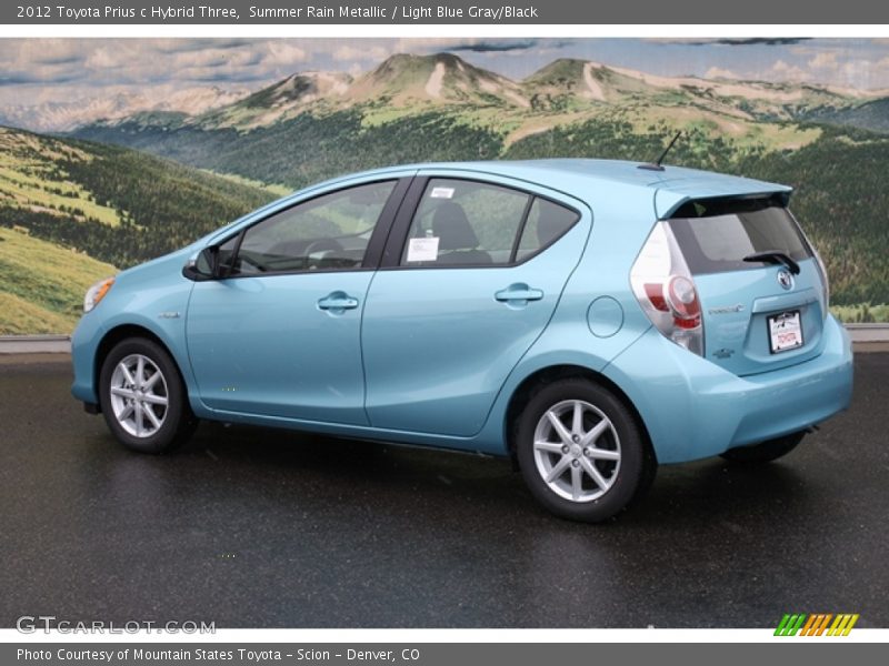 toyota prius light blue mica metallic #1