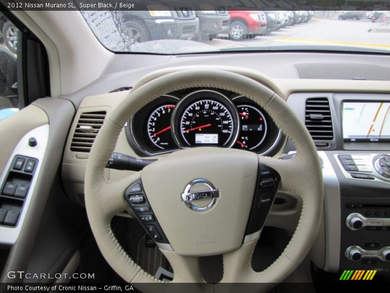 Super Black / Beige 2012 Nissan Murano SL