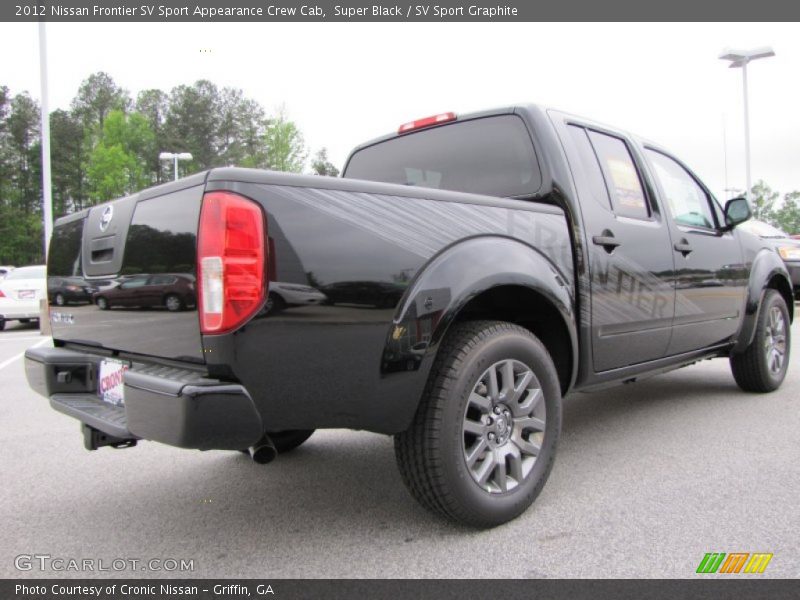 Super Black / SV Sport Graphite 2012 Nissan Frontier SV Sport Appearance Crew Cab