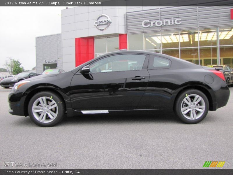 Super Black / Charcoal 2012 Nissan Altima 2.5 S Coupe
