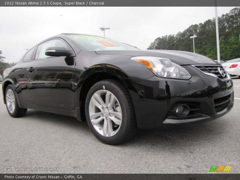 Super Black / Charcoal 2012 Nissan Altima 2.5 S Coupe