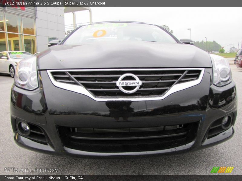 Super Black / Charcoal 2012 Nissan Altima 2.5 S Coupe