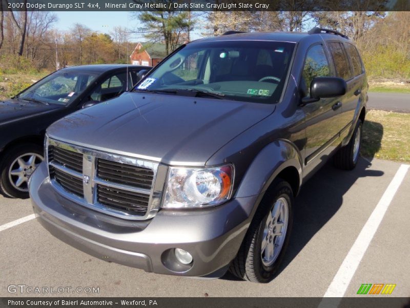 Mineral Gray Metallic / Dark Slate Gray/Light Slate Gray 2007 Dodge Durango SLT 4x4