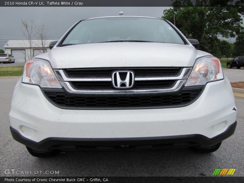 Taffeta White / Gray 2010 Honda CR-V LX