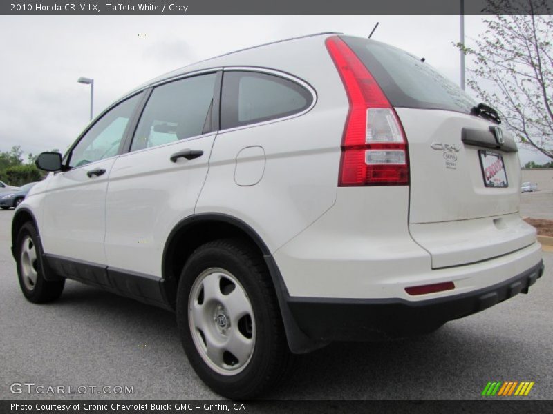 Taffeta White / Gray 2010 Honda CR-V LX